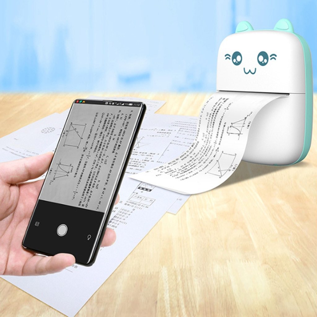 Portable Mini Thermal Bluetooth WiFi Label & Photo Printer
