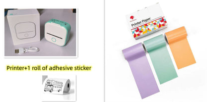 Portable Bluetooth Mini Thermal Label & Photo Printer