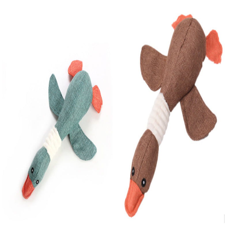 Pet Plush Squeaking Chew Toy