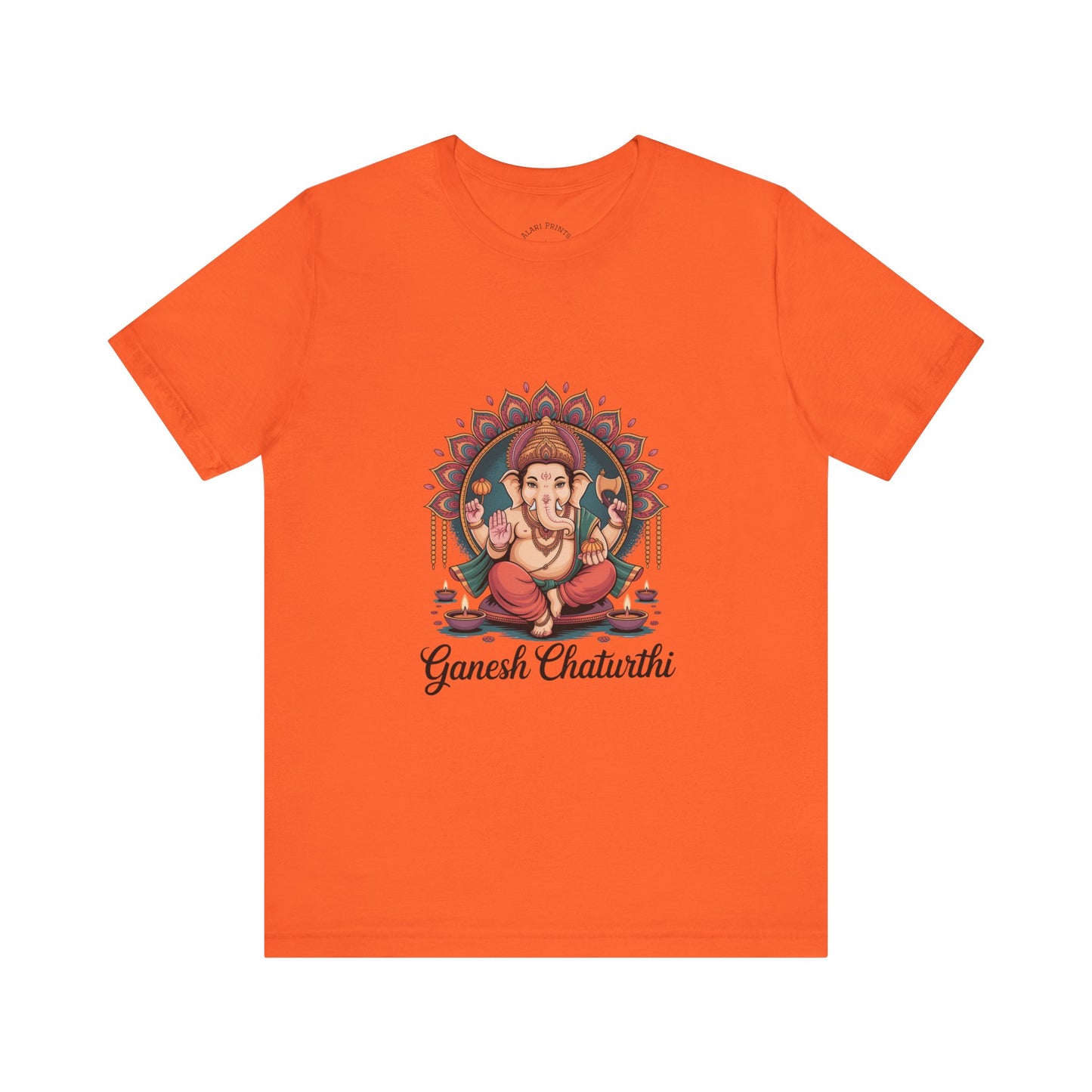 Ganesh Chaturthi T-Shirt, Ganpati Bappa Morya, Ganesha Tee, Spiritual Devotional Wear