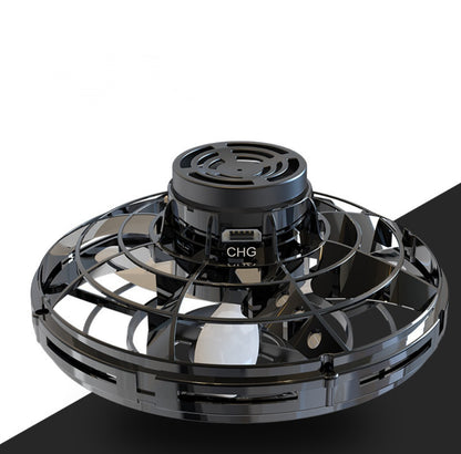 Mini Fingertip Gyro Spinner Interactive Toy Drone LED UFO
