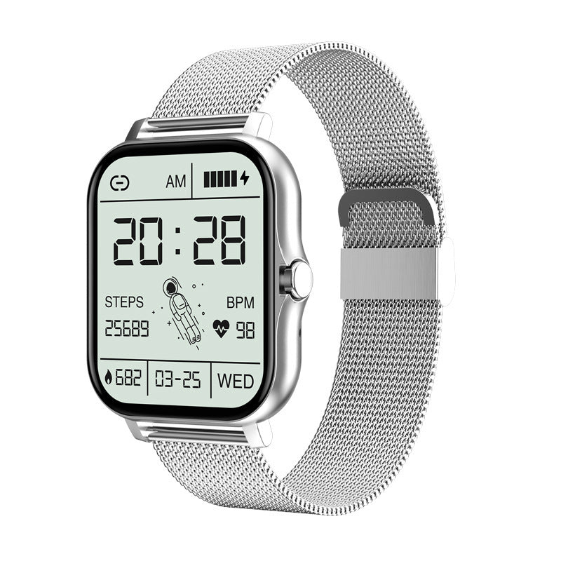 Smart Watch Pedometer & Heart Rate Monitoring Bluetooth-Compatible Call