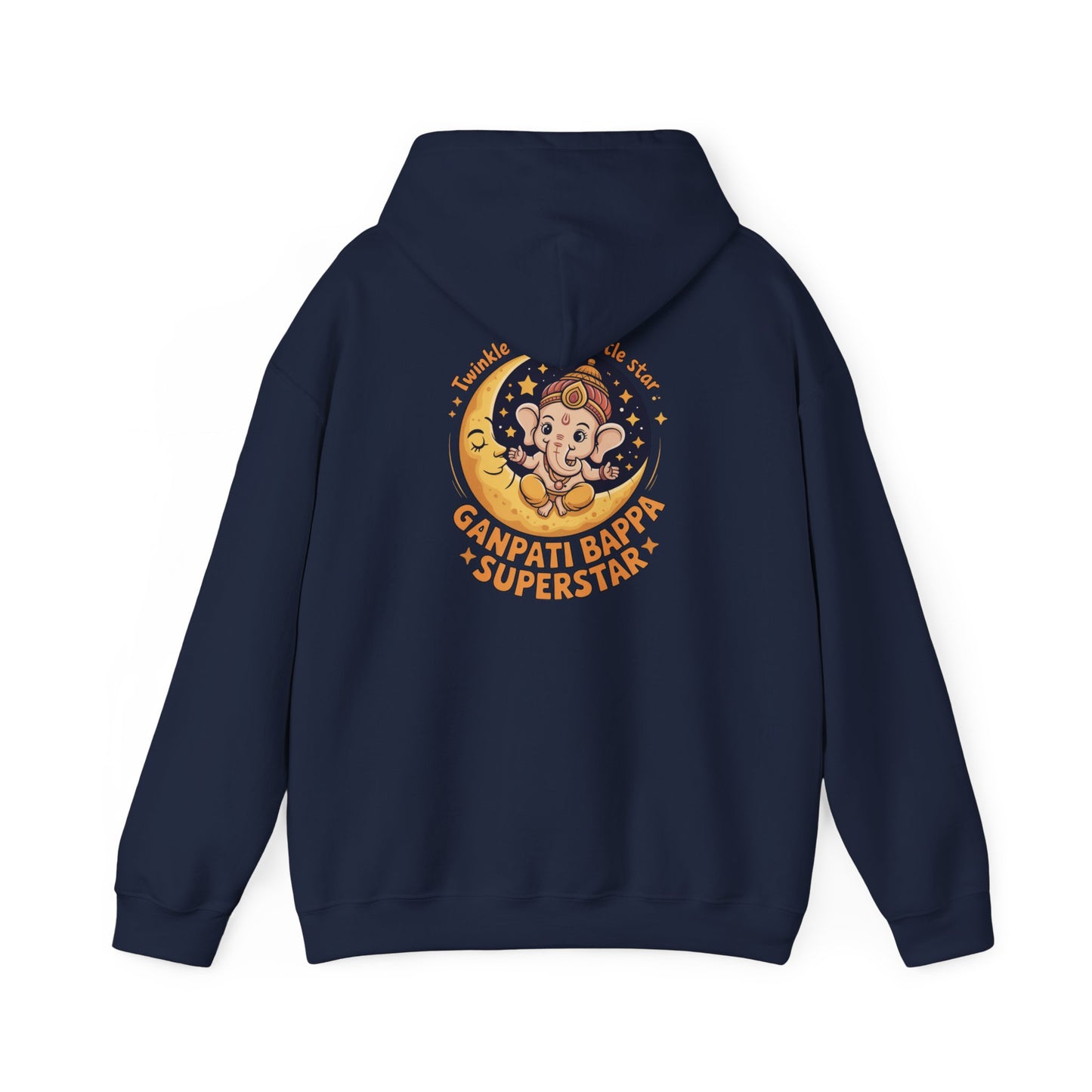 Ganesh Chaturthi Hoodie, Spiritual Wear, Ganpati Bappa Morya Hoodie, Ganpati Festival Outfit
