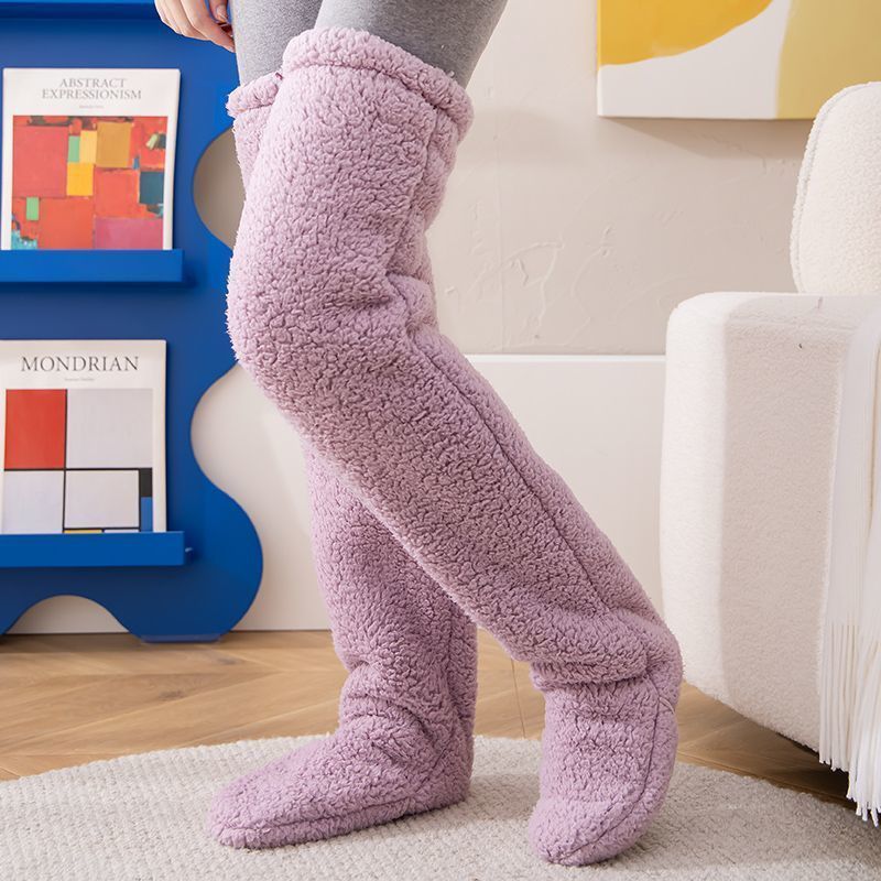 Over Knee Warm High Fuzzy Long Socks