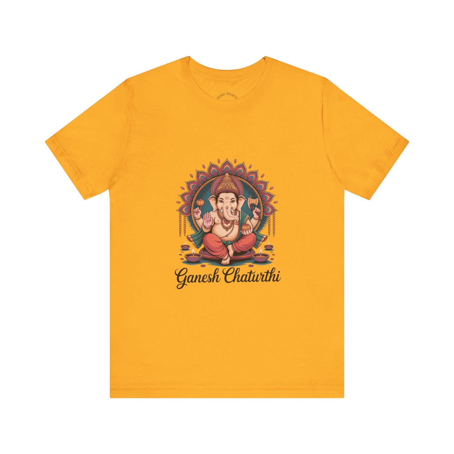 Ganesh Chaturthi T-Shirt, Ganpati Bappa Morya, Ganesha Tee, Spiritual Devotional Wear
