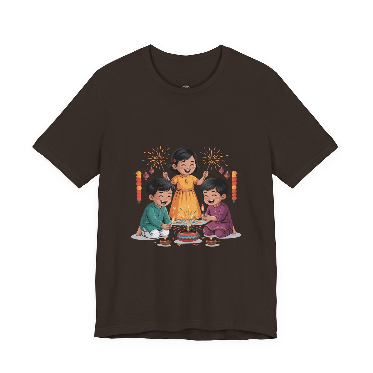 Diwali Festival T-Shirt, Festival of Lights Tee, Festive Wear Gift for Family & Friends