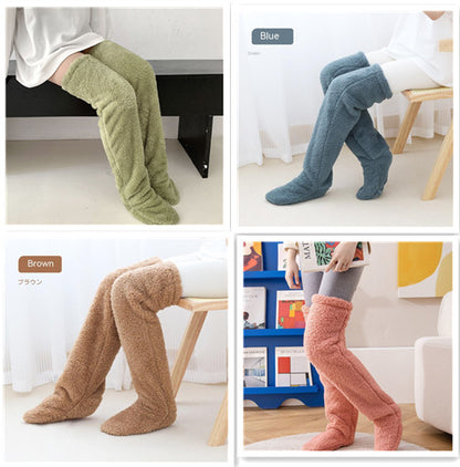 Over Knee Warm High Fuzzy Long Socks