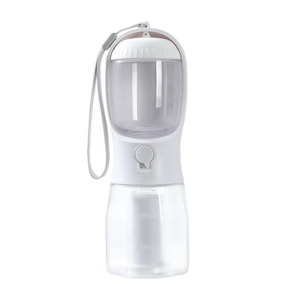 Three-in-one Portable Pet Cups Water Bottle, Food Container and Waist Bag Holder