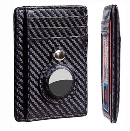 Leather RFID AirTag Wallet