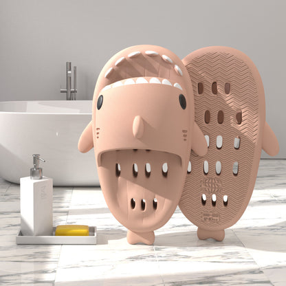 Shark Pool, Shower & Beach Sandal Slippers With Drain Holes