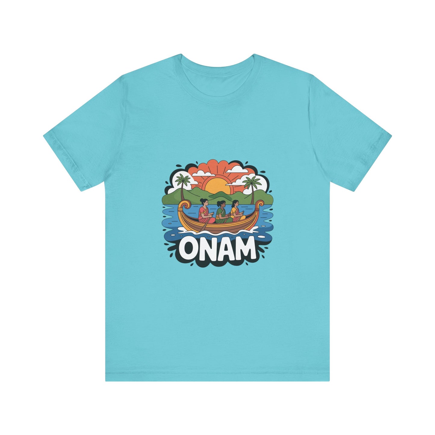 Onam Festival T-Shirt, Gift for Kerala Festival, Celebrate Onam in Style, Traditional Tee