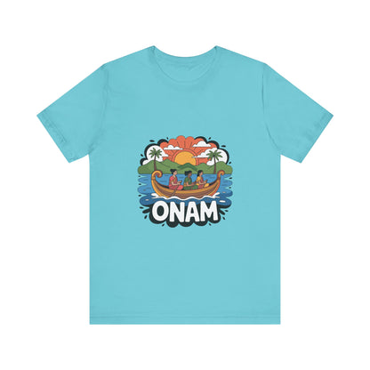 Onam Festival T-Shirt, Gift for Kerala Festival, Celebrate Onam in Style, Traditional Tee