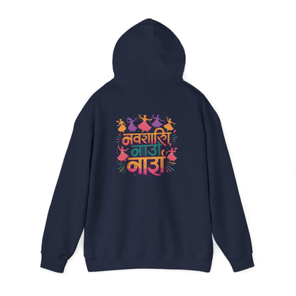 Navratri Festival Hoodie, Dandiya Garba Hoodie, Stylish Festive Wear, Traditional Outfit