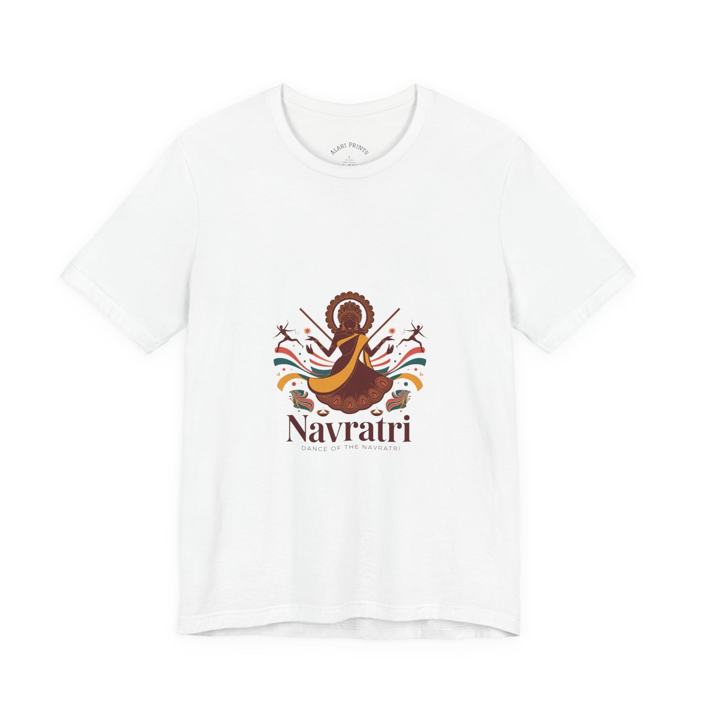 Navratri Festival T-Shirt, Dandiya Garba Tee, Colorful Outfit for Festival Nights