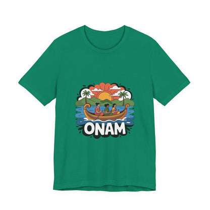 Onam Festival T-Shirt, Gift for Kerala Festival, Celebrate Onam in Style, Traditional Tee
