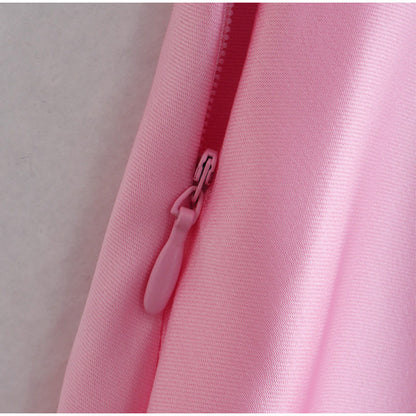 Women's Sleeveless Satin Long Dresses