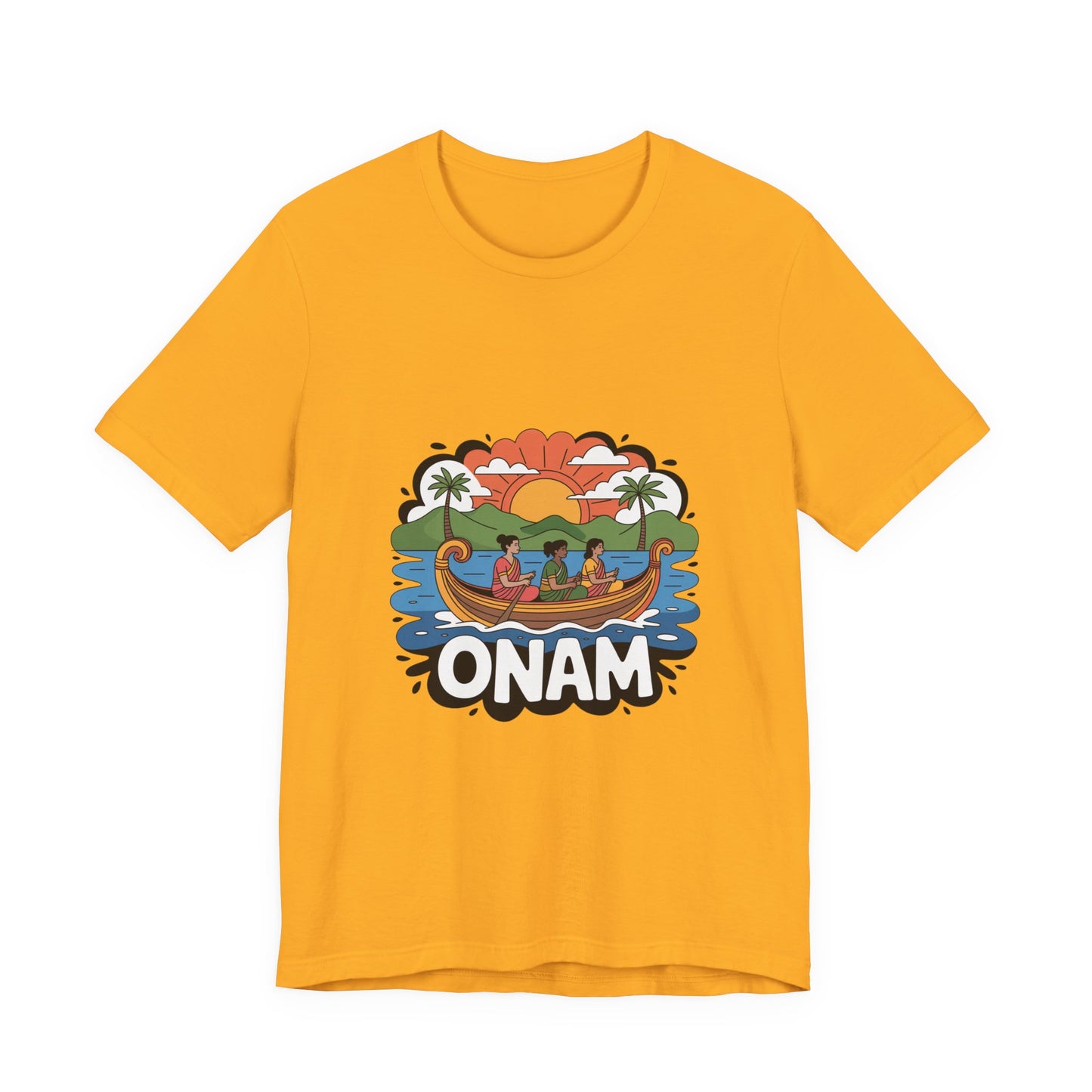 Onam Festival T-Shirt, Gift for Kerala Festival, Celebrate Onam in Style, Traditional Tee