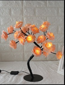 LED Rose Tree Table Lamp