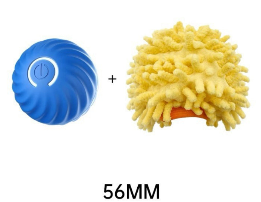 Pet Dog Electronic Jumping Rubber Chew Toys Ball
