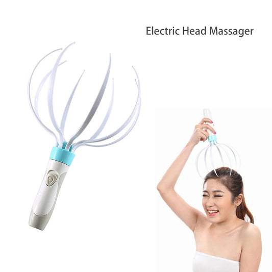 Electric Head Vibration Scalp Massager