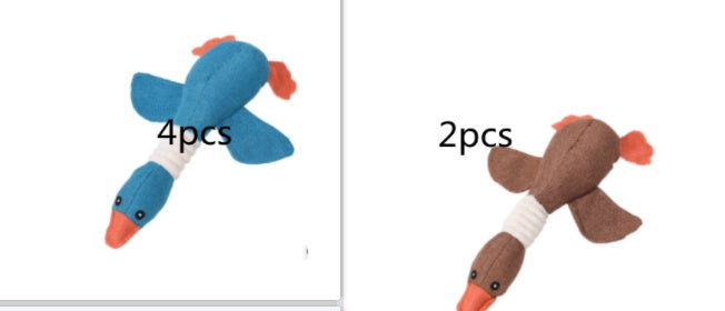 Pet Plush Squeaking Chew Toy