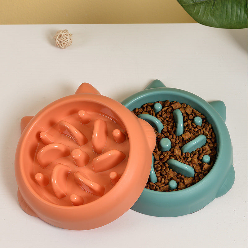 Pet Slow Feeder Anti Choking Bowl