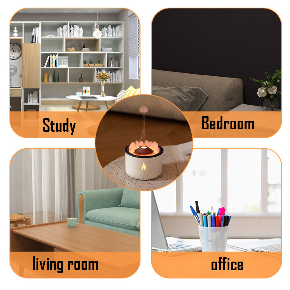 Volcano Essential Oil Humidifier Aromatherapy Diffuser