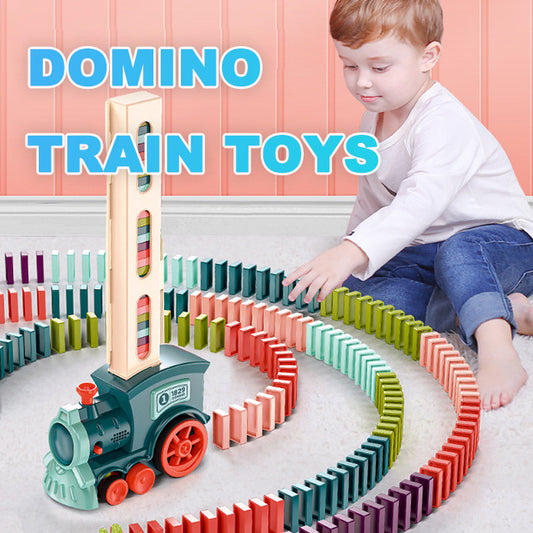 Electric Domino Train Automatic Block Placer