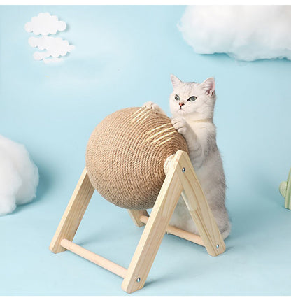 Sphere Shaped Cat Scratch Ball