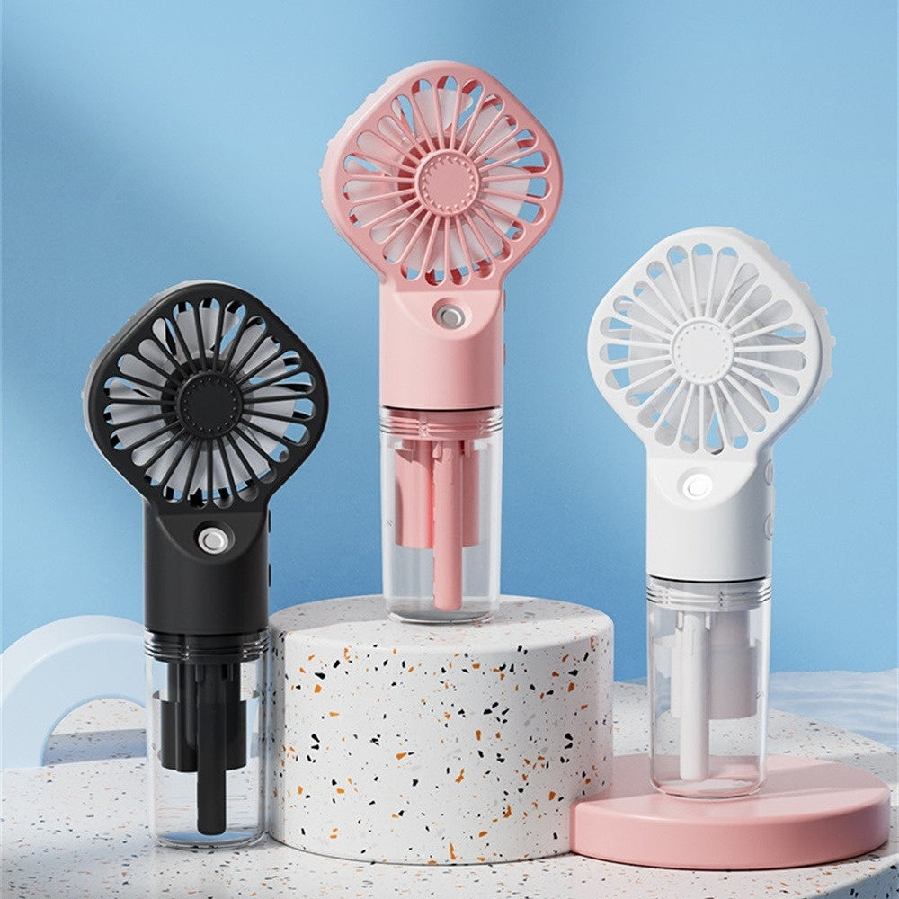 Portable Small Mist Fan USB Rechargeable