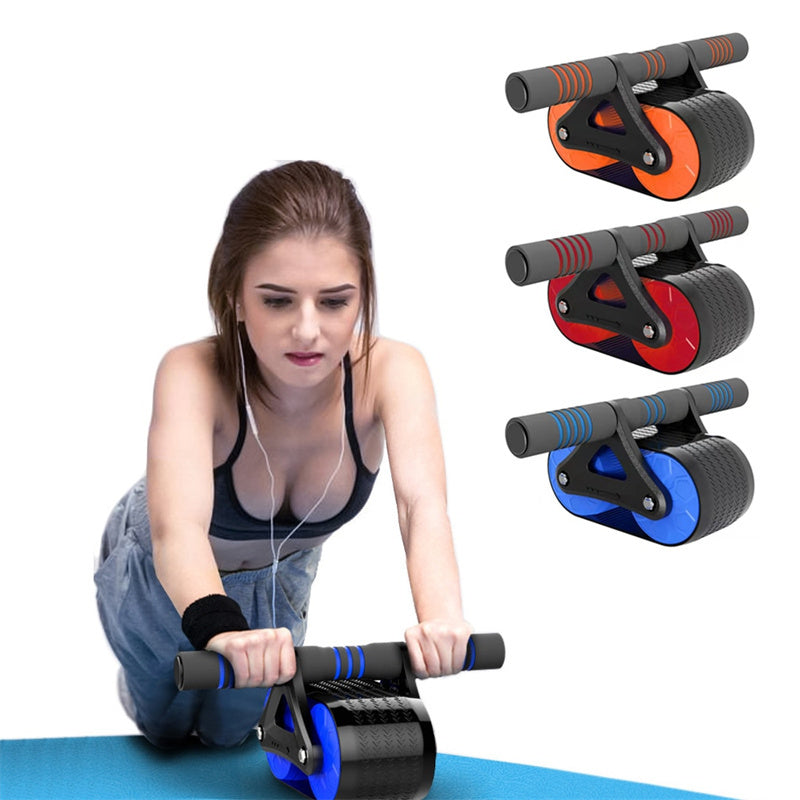 Double Wheel Abdominal Exerciser Ab Roller