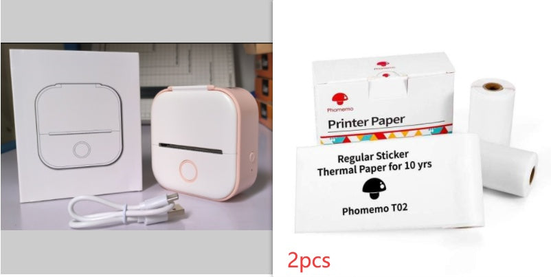 Portable Bluetooth Mini Thermal Label & Photo Printer