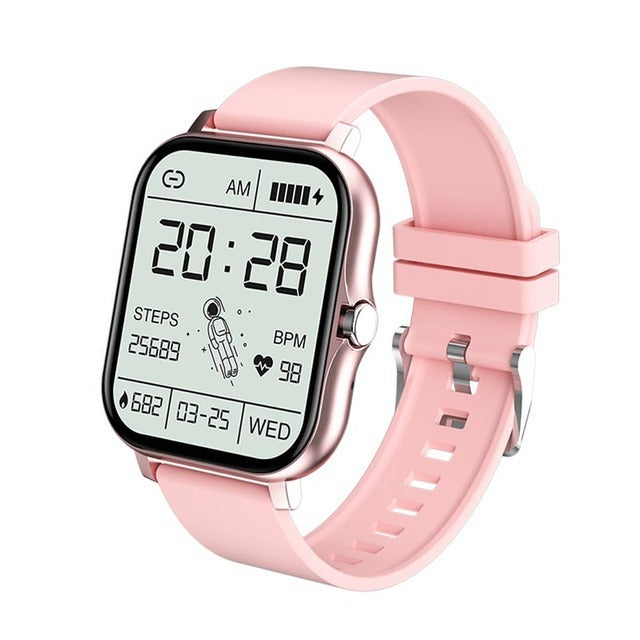 Smart Watch Pedometer & Heart Rate Monitoring Bluetooth-Compatible Call