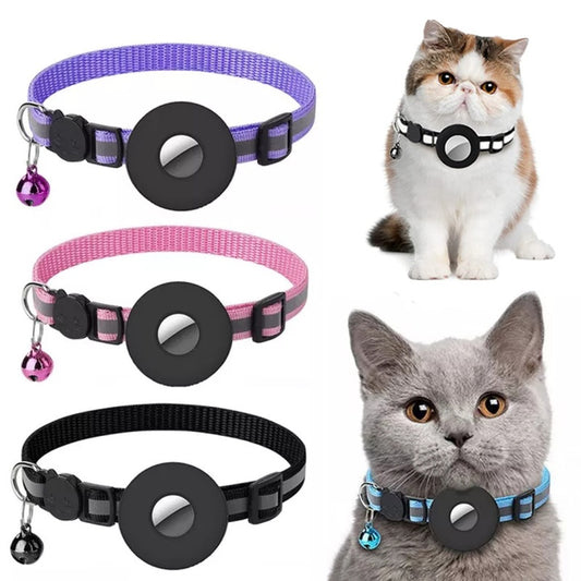 Reflective Collar With Waterproof Holder Case For Airtag