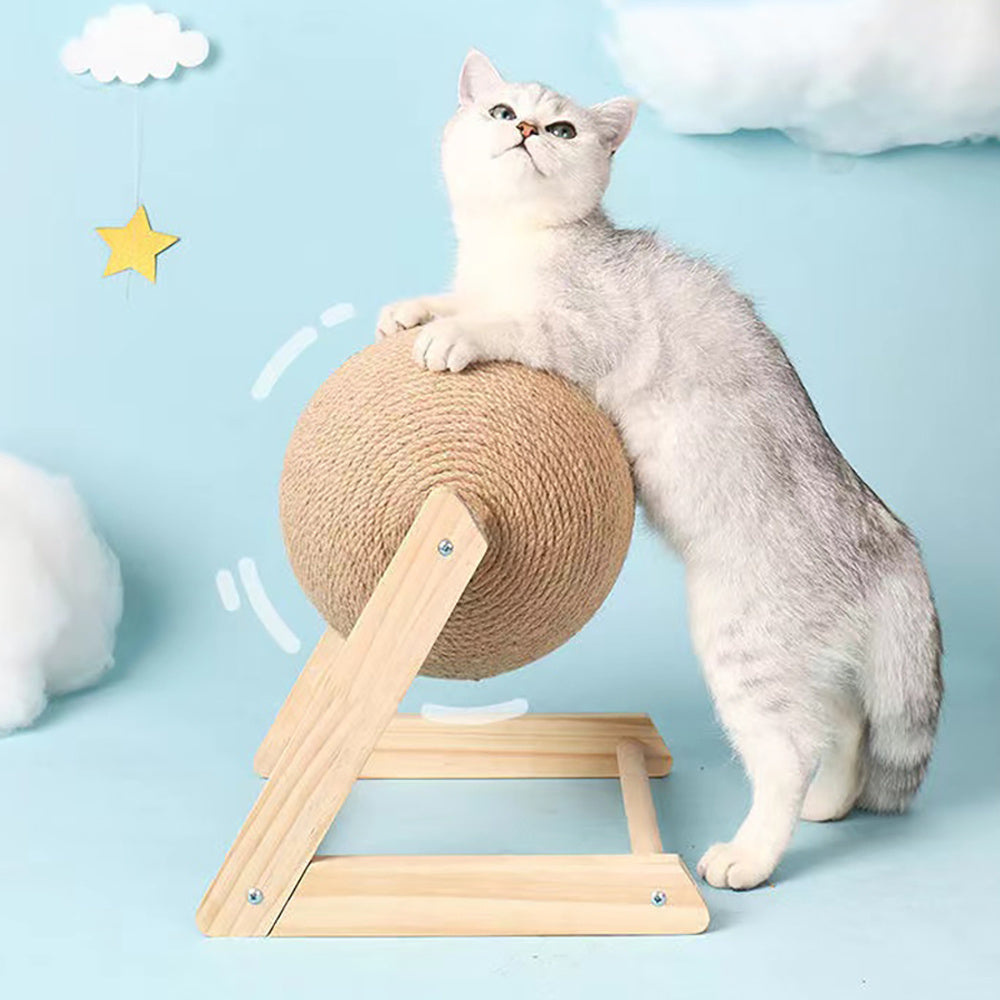 Sphere Shaped Cat Scratch Ball