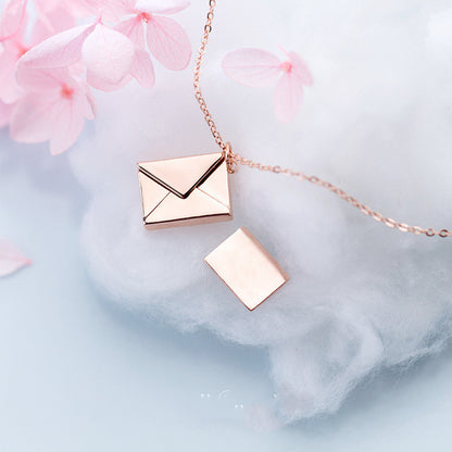 Envelop Necklace Pendant Jewellery