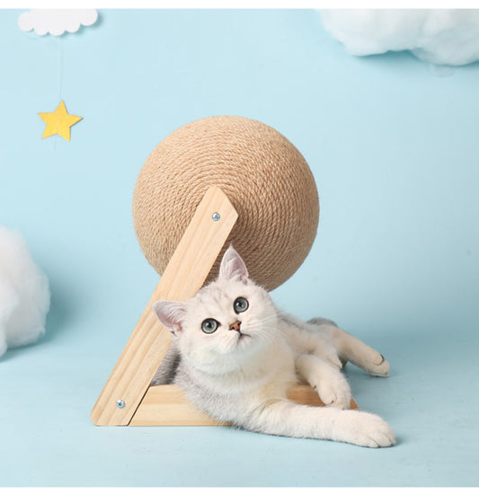 Sphere Shaped Cat Scratch Ball