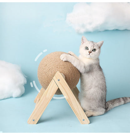 Sphere Shaped Cat Scratch Ball