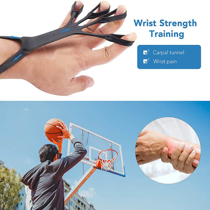 Silicone Grip Finger Exercise Stretcher Arthritis Hand Grip Trainer