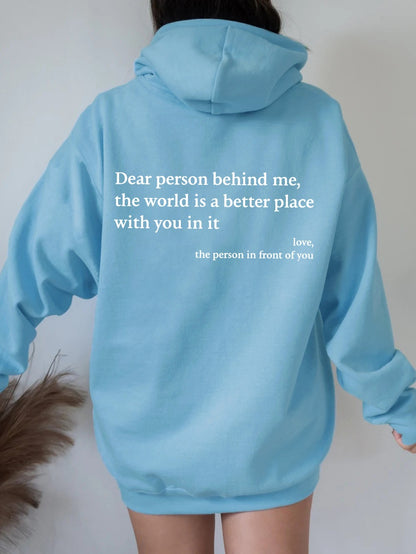 Motivational & Inspirational Printed Unisex Trendy Hoodies