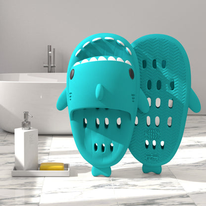 Shark Pool, Shower & Beach Sandal Slippers With Drain Holes
