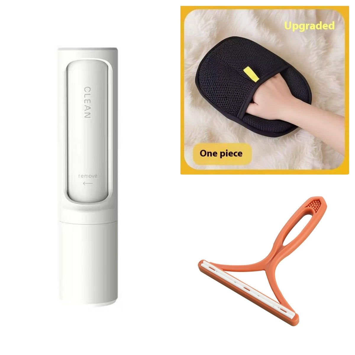 2-1 Reusable Pet Hair Remover Lint Roller