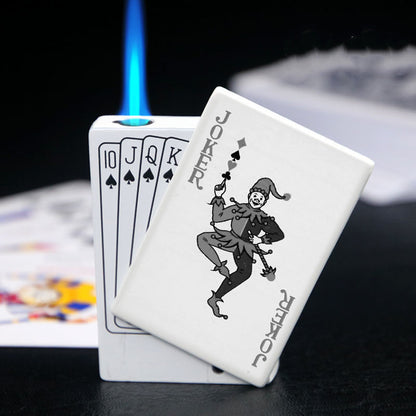 Poker Card Metal Windproof Lighter