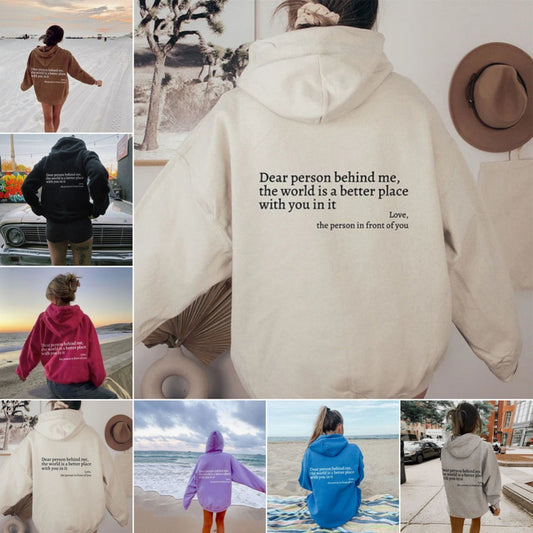 Motivational & Inspirational Printed Unisex Trendy Hoodies