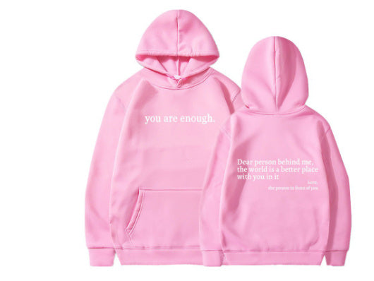 Motivational & Inspirational Printed Unisex Trendy Hoodies