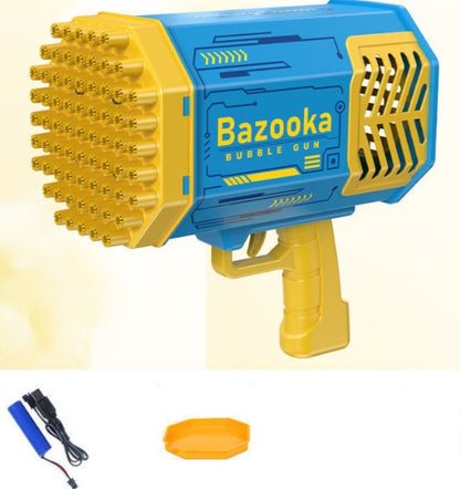 Bubble Gun Rocket Automatic Blower With Light