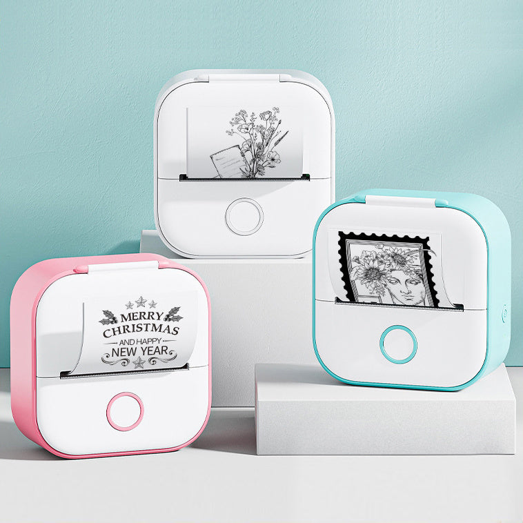 Portable Bluetooth Mini Thermal Label & Photo Printer