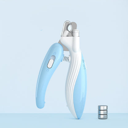 Pet Nail Clippers With LED Light & Electric Nail Grinder