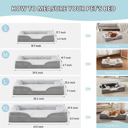 High Quality Orthopaedic Memory Foam Dog Bed