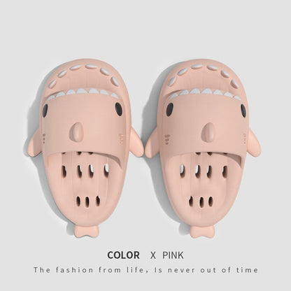 Shark Pool, Shower & Beach Sandal Slippers With Drain Holes